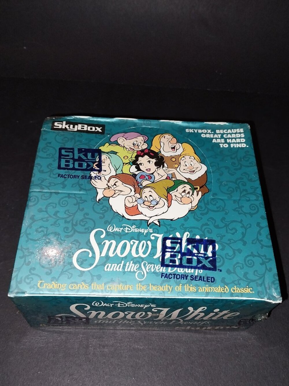 Disney Snow White and the Seven Dwarfs Trading Cards Factory Sealed Box Sky Box